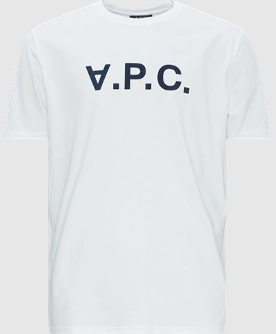 A.P.C. T-shirts COEZB H26586 Hvid