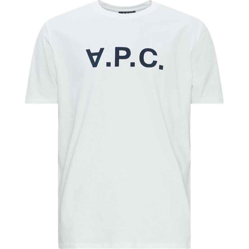 Billede af A.P.C Regular fit COEZB H26586 T-shirts Hvid