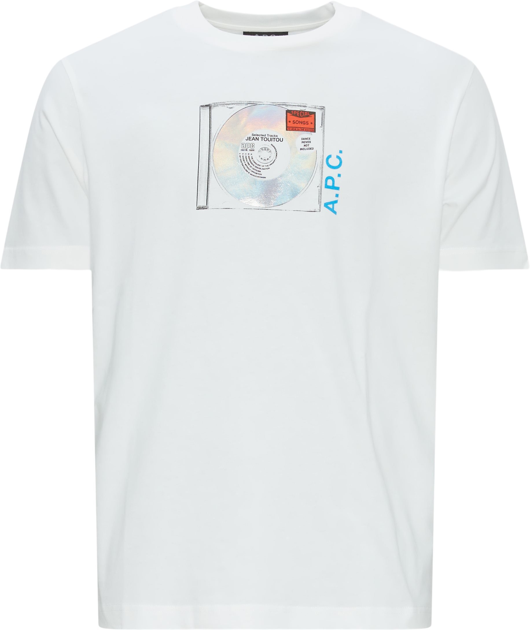 A.P.C. T-shirts COEIO H26339 Hvid
