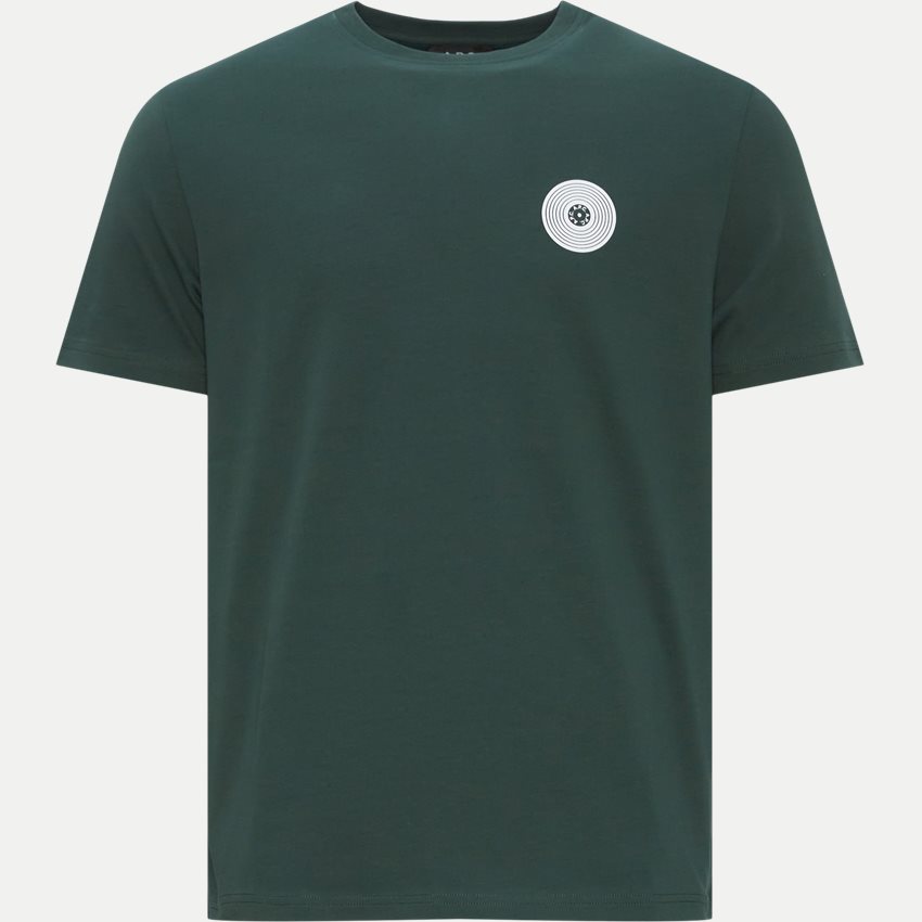 A.P.C. T-shirts COEZC H26338 GREEN