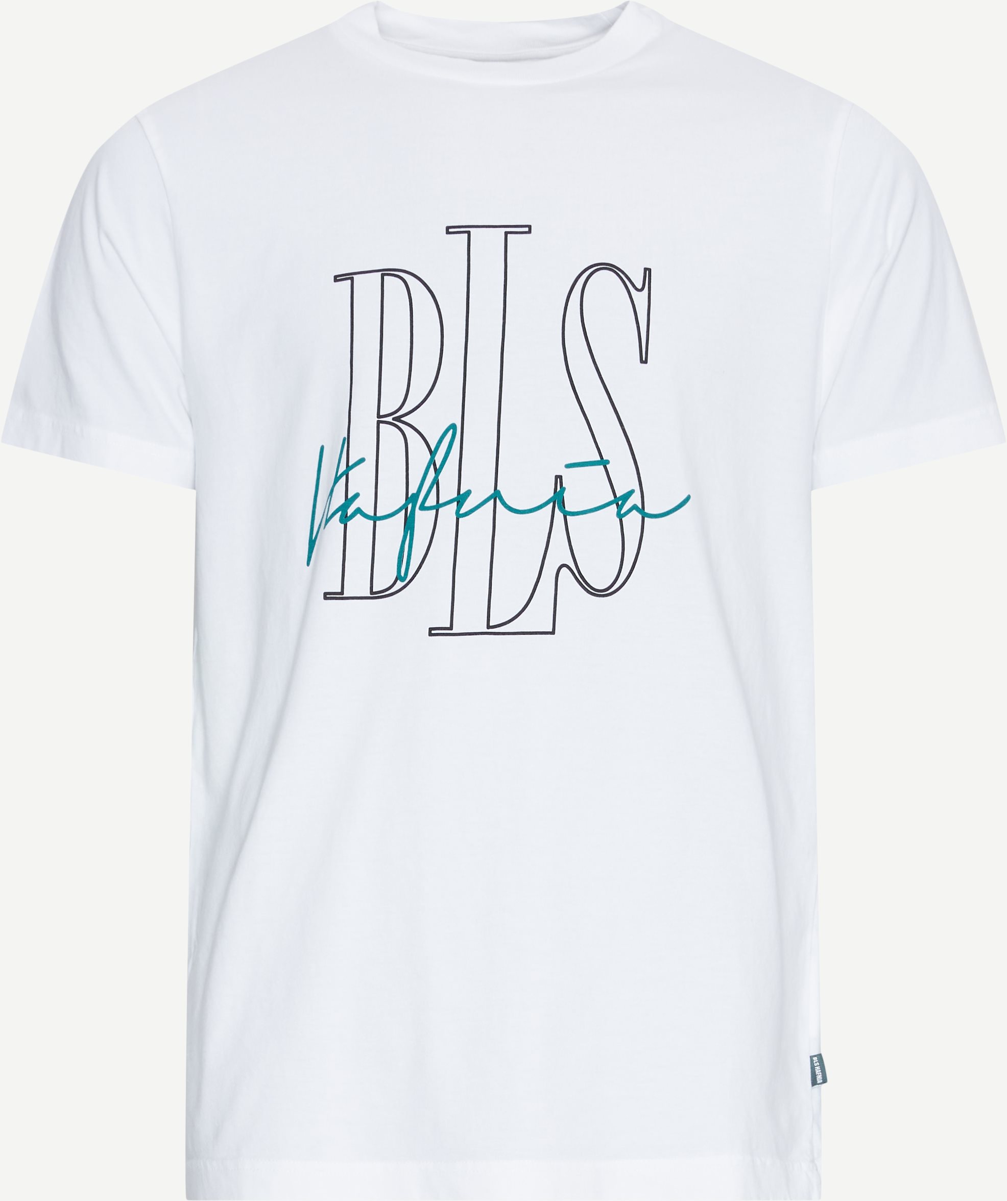 BLS T-shirts SIGNATURE OUTLINE T-SHIRT 202403011 White