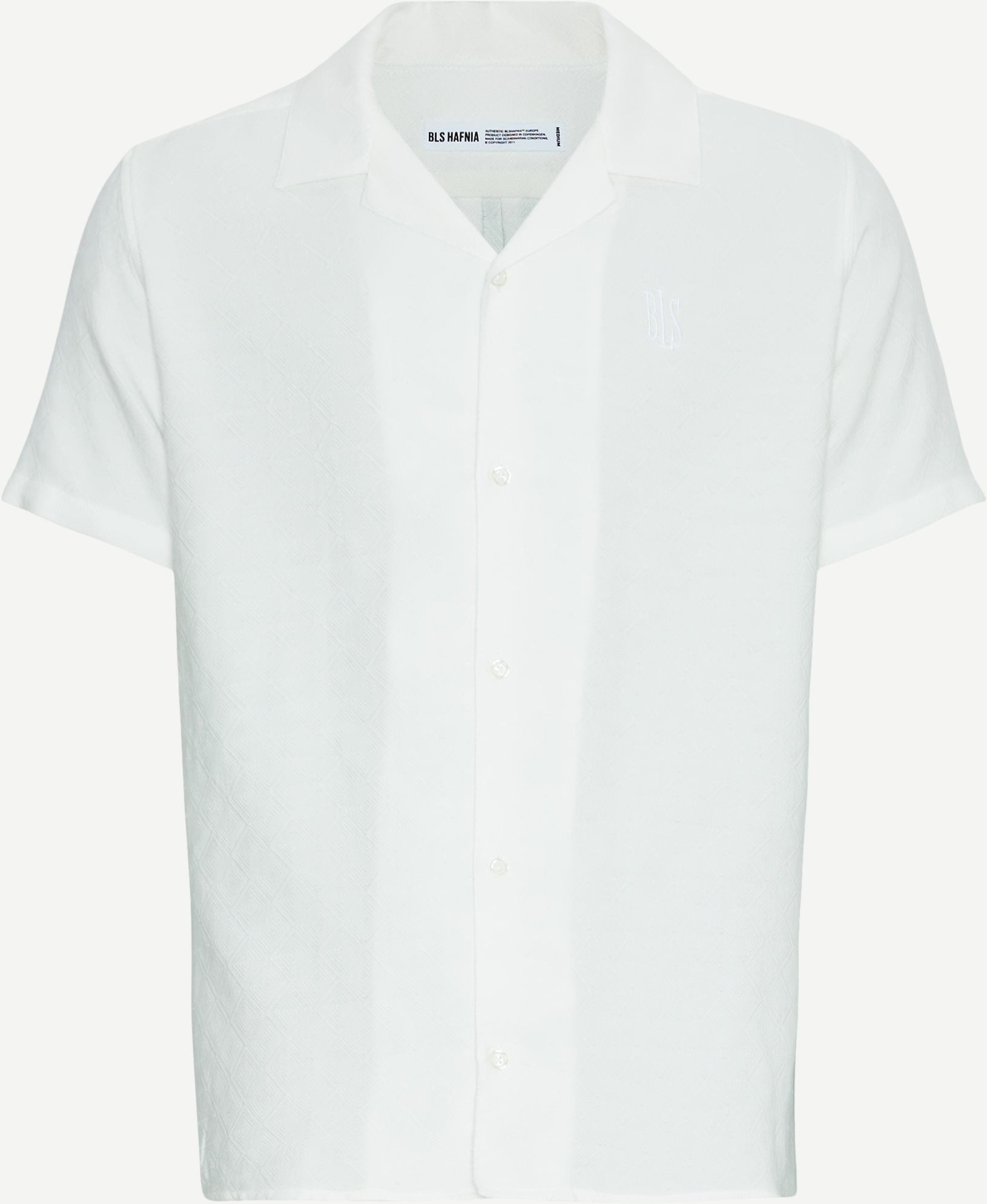 BLS Kortærmede skjorter PAULIE SHIRT 202403041 Hvid