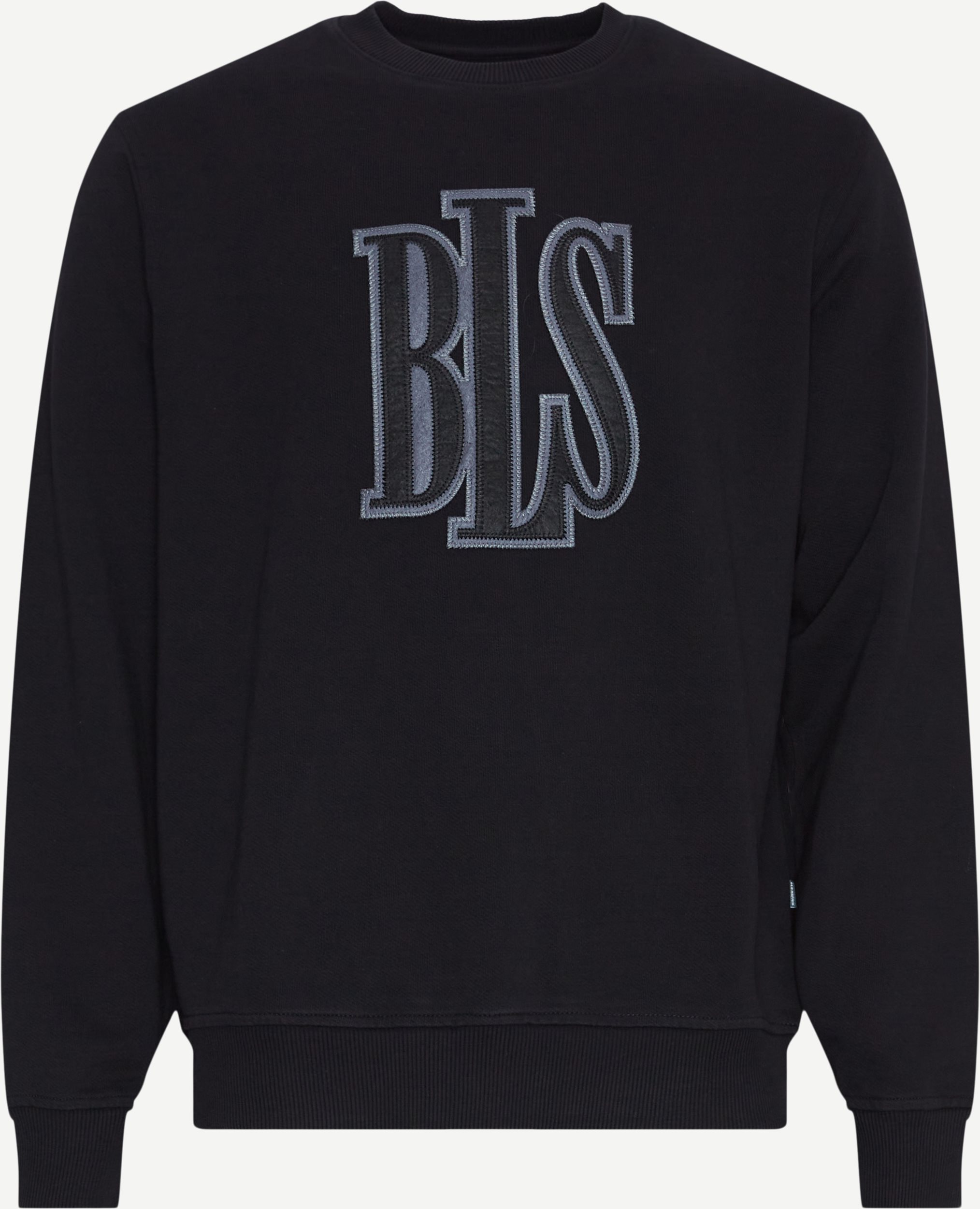 BLS Sweatshirts OG CREWNECK 202403017 Black
