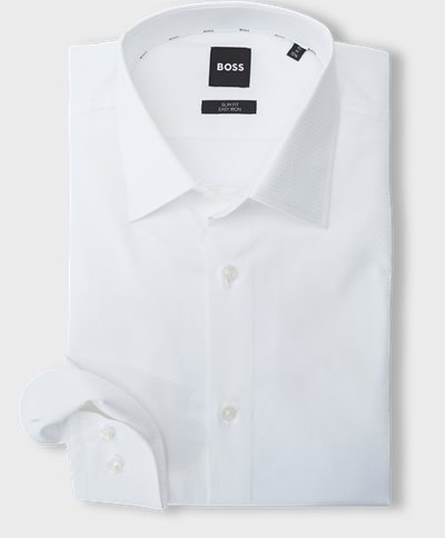 BOSS Shirts 50512899 H-HANK-KENT-C1-214 White