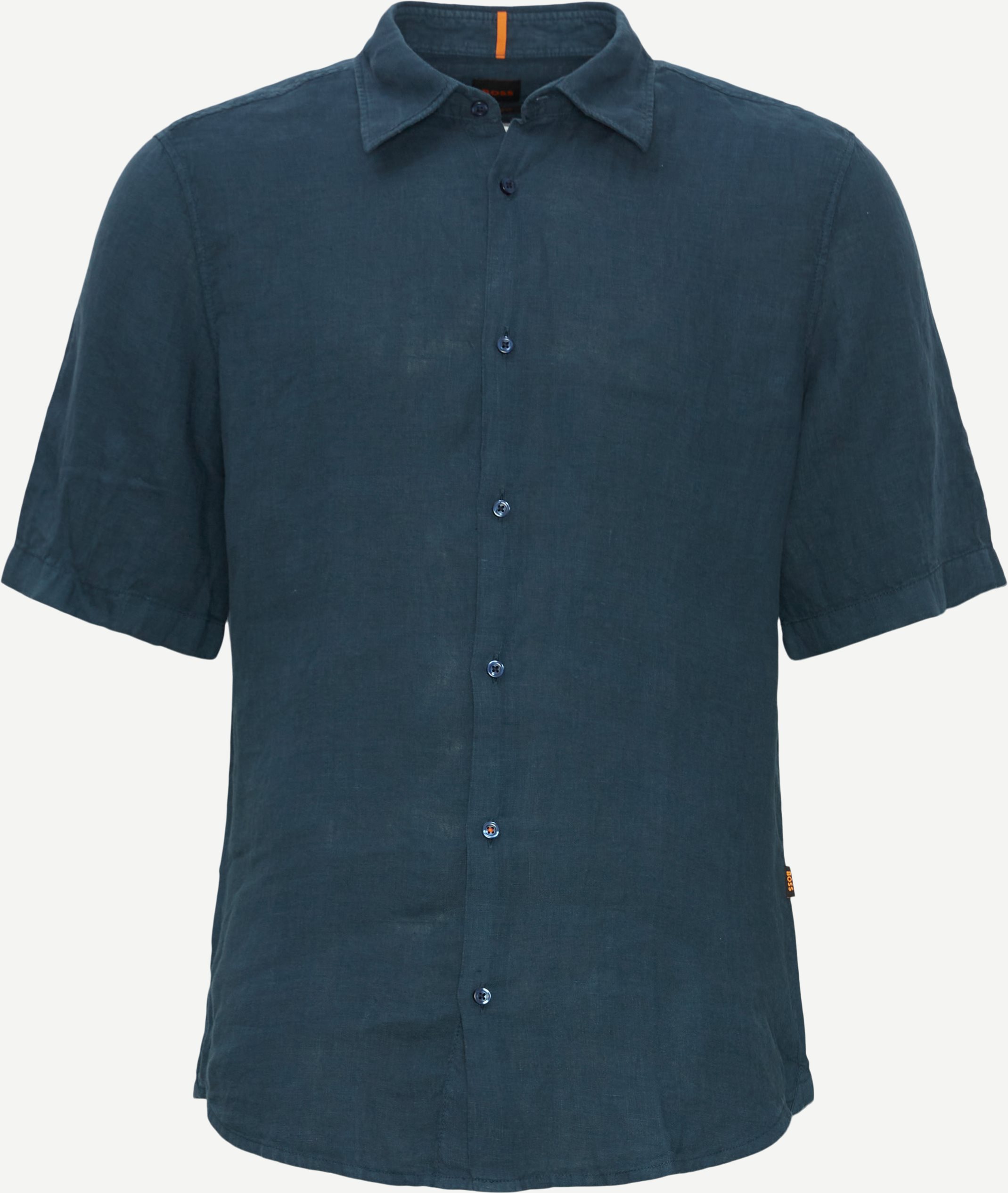 BOSS Casual Short-sleeved shirts 50489345 RASH_2 Blue