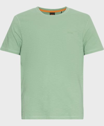 BOSS Casual T-shirts 50508243 TEGOOD 2401 Grøn