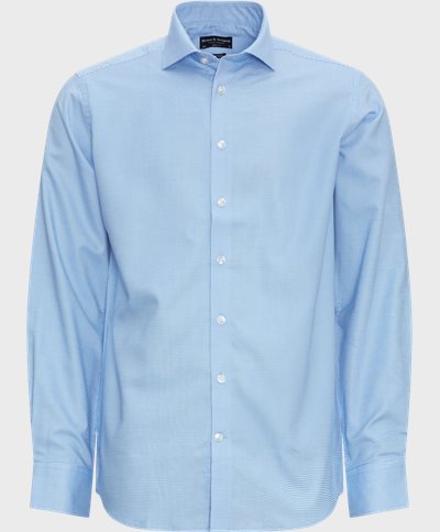 Bruun & Stengade Shirts THORPE SHIRT 2401-16019 Blue