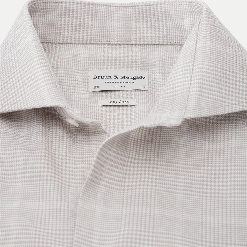 Bruun & Stengade Shirts MAHOMES SHIRT 2401-15012 SAND