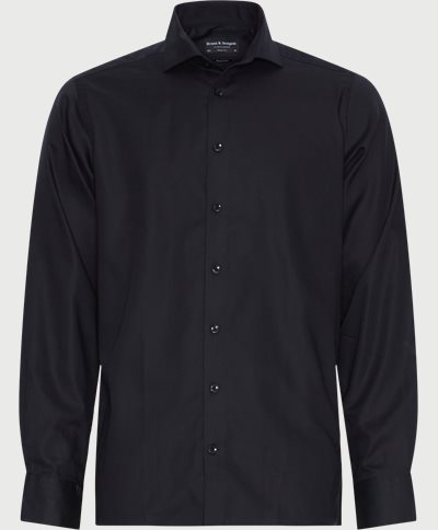 Bruun & Stengade Shirts BEGOVIC SHIRT 2401-100-18 Black