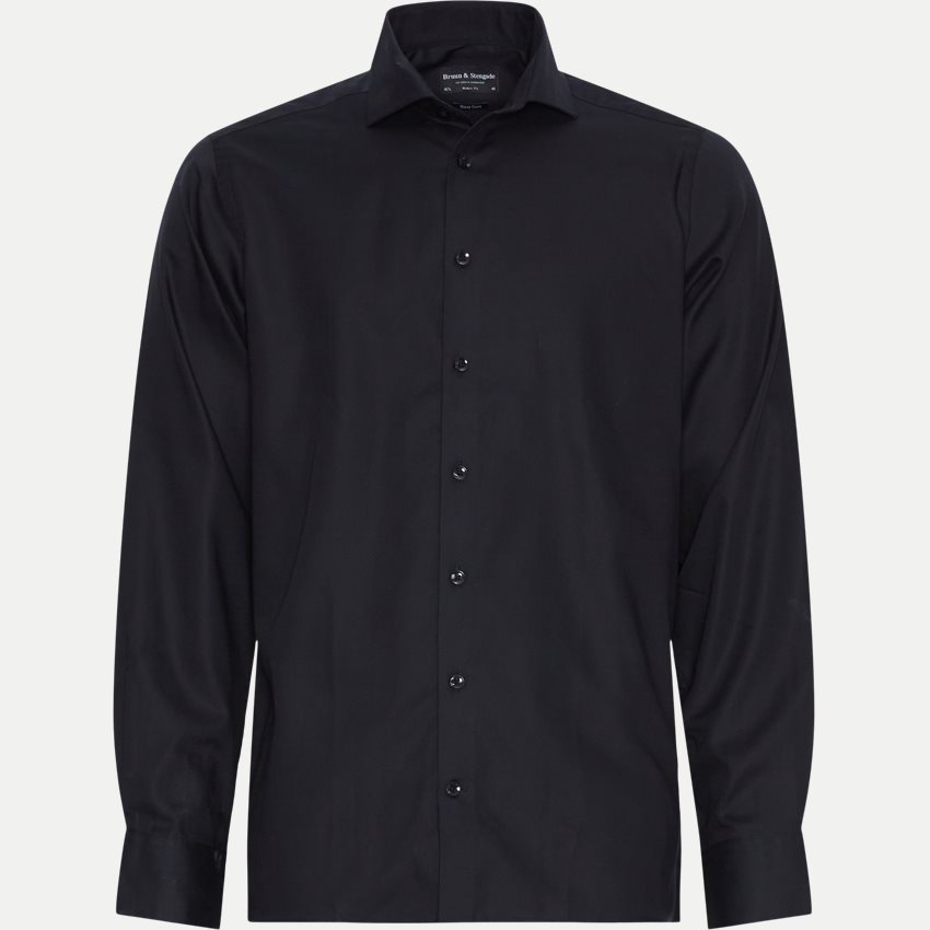 Bruun & Stengade Shirts BEGOVIC SHIRT 2401-100-18 BLACK