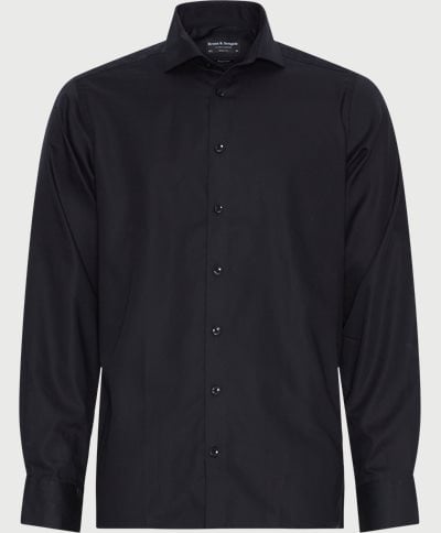 Bruun & Stengade Shirts BEGOVIC SHIRT 2401-100-18 Black