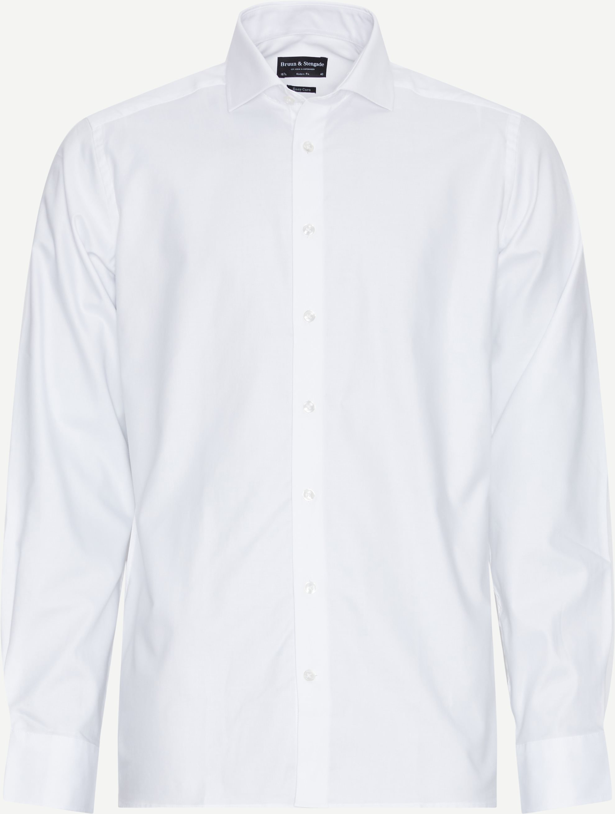Bruun & Stengade Shirts BEGOVIC SHIRT 2401-100-18 White