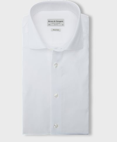 Bruun & Stengade Shirts MILES SHIRT 2401-200-21 White