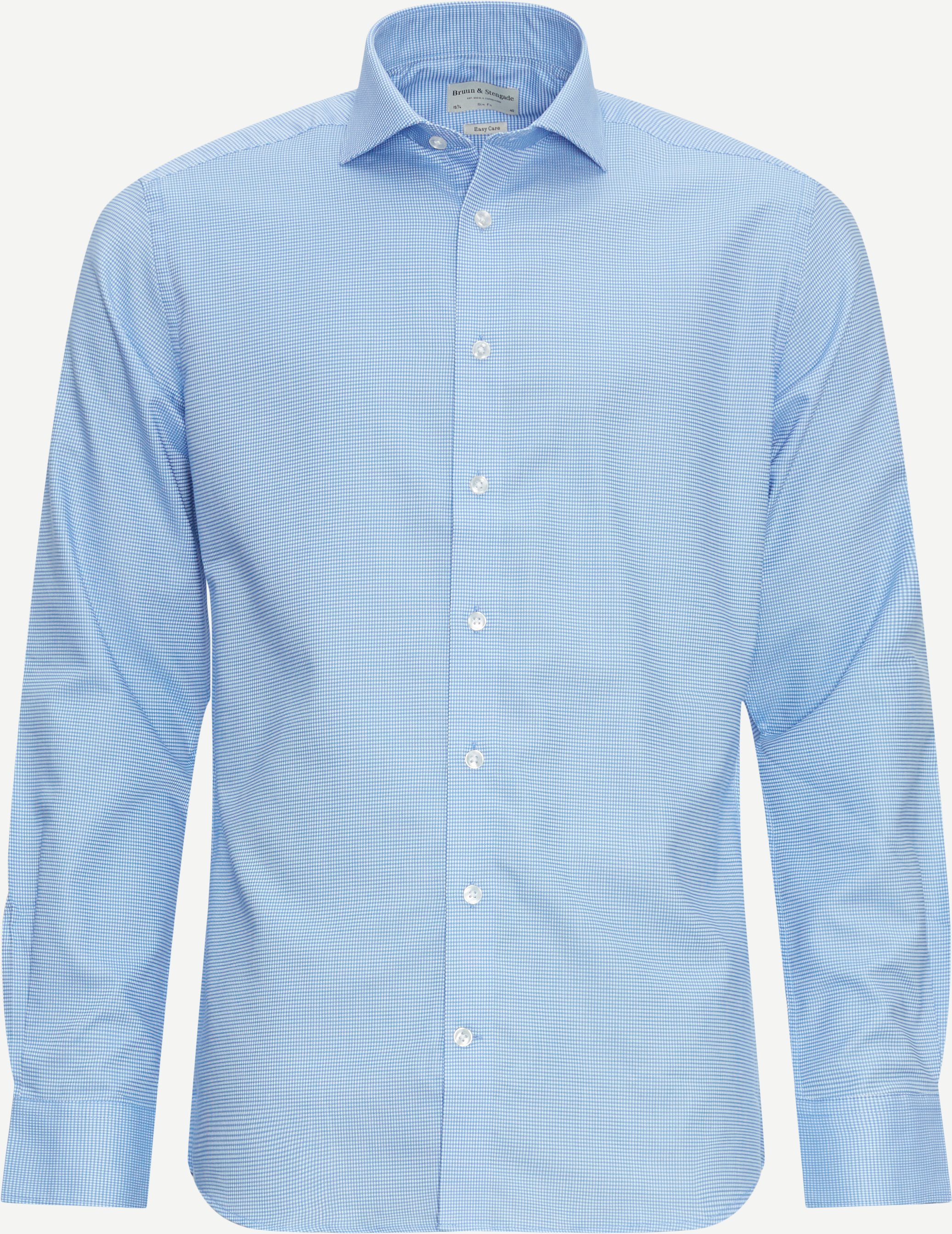 Bruun & Stengade Shirts YOUNG SHIRT 2401-15019 Blue