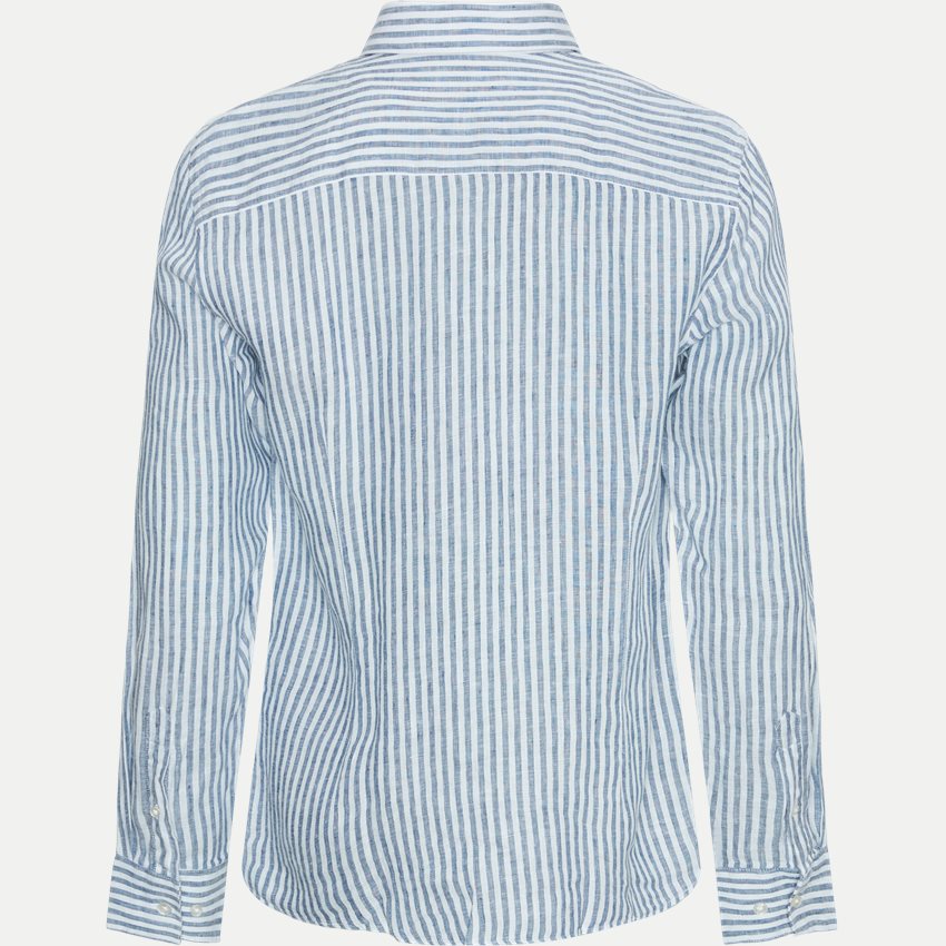 Bruun & Stengade Shirts SYDNEY SHIRT 2401-19007 BLUE/WHITE