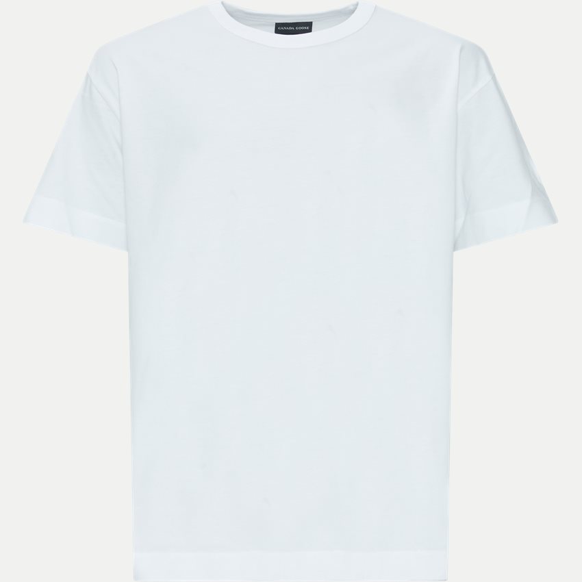 Canada Goose T-shirts GLADSTONE RELAXED T-SHIRT WD 1401MW WHITE