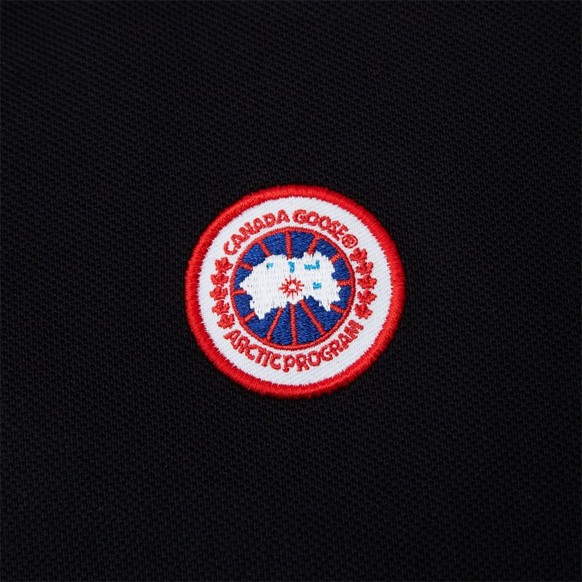 Canada Goose T-shirts BECKLEY POLO 1600M BLACK