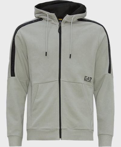 EA7 Sweatshirts PJEQZ 3DPM88 Grey