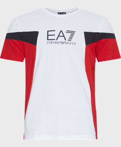 EA7 T-shirts PJ02Z 3DPT10 White