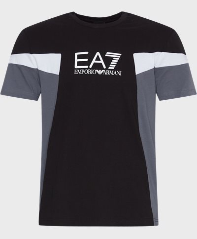 EA7 T-shirts PJ02Z 3DPT10 Svart