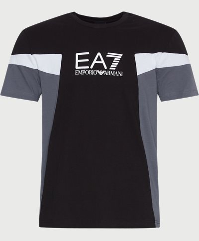 EA7 T-shirts PJ02Z 3DPT10 Sort