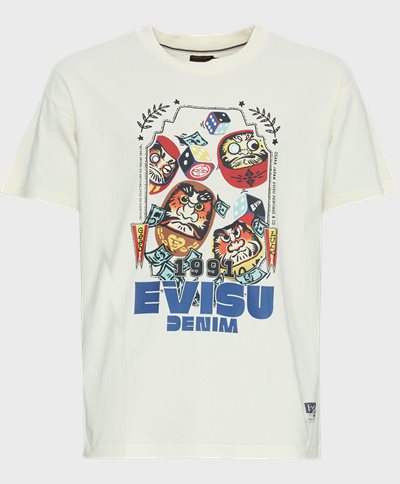 EVISU T-shirts DICE ROLL PRINTED SS TEE 2ESHTM4TS1075 Sand