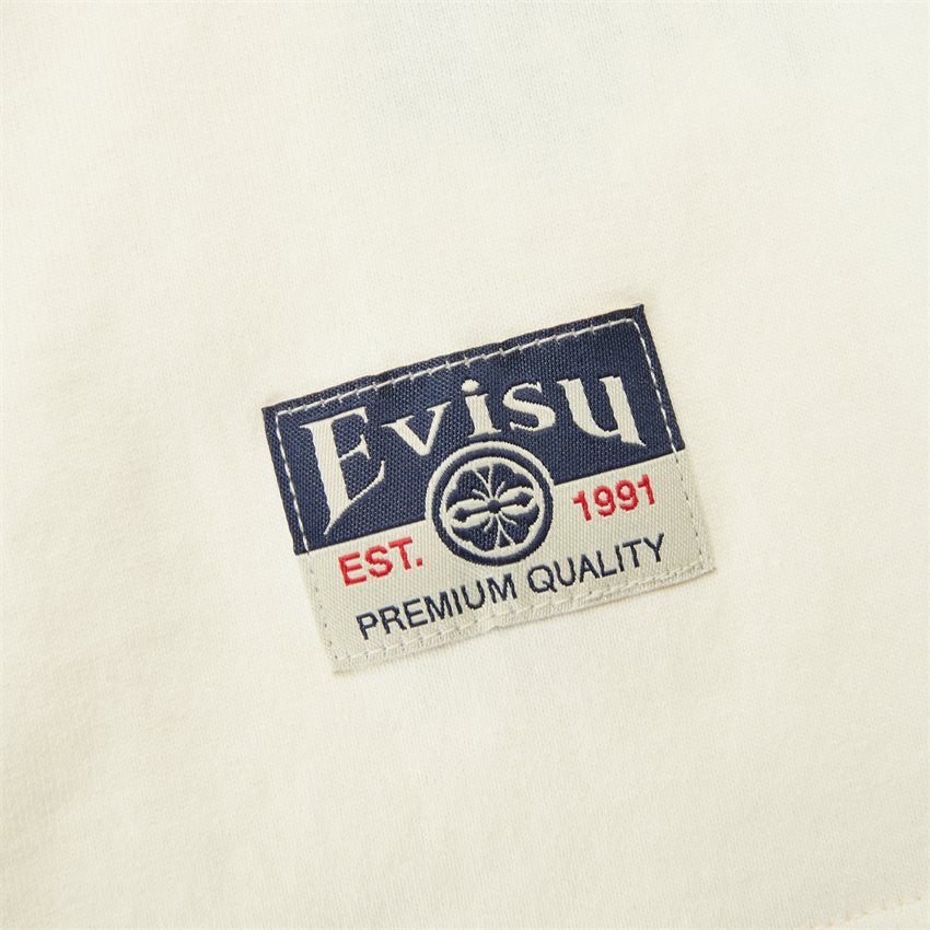 EVISU T-shirts DICE ROLL PRINTED SS TEE 2ESHTM4TS1075 ECRU