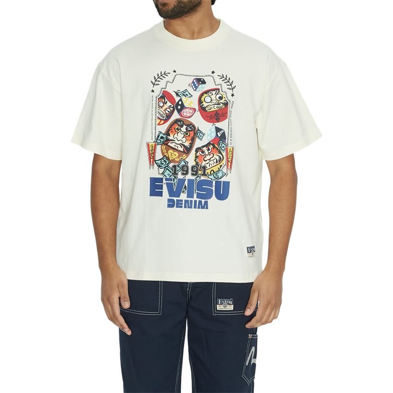 Evisu - Dice Roll Printed T-Shirt