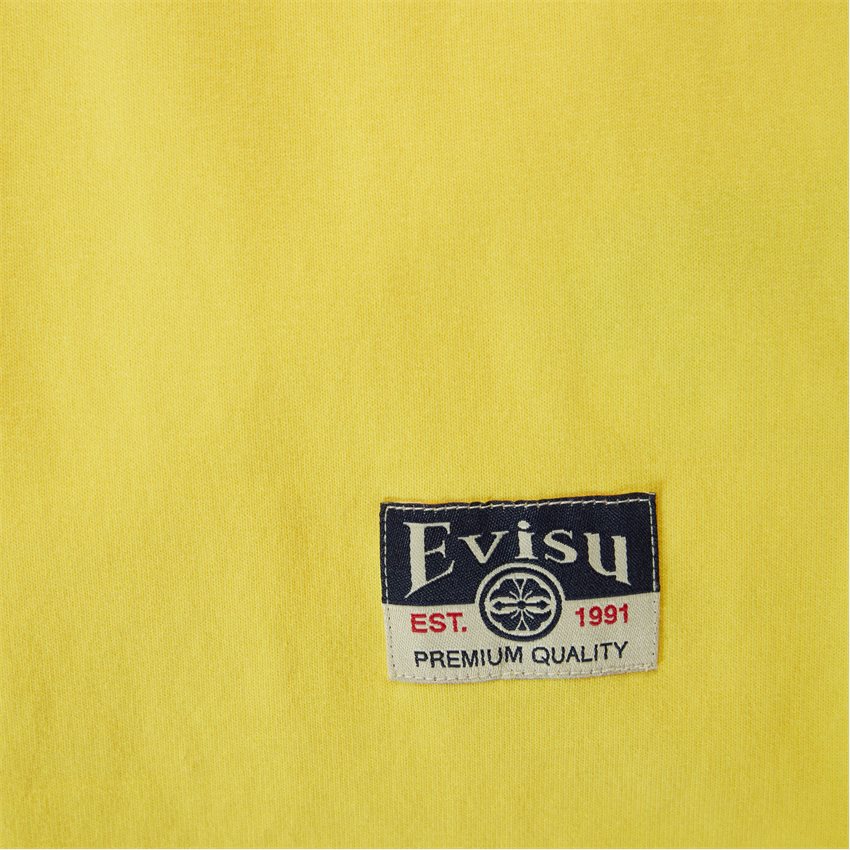 EVISU T-shirts DICE ROLL PRINTED SS TEE 2ESHTM4TS1075 YELLOW