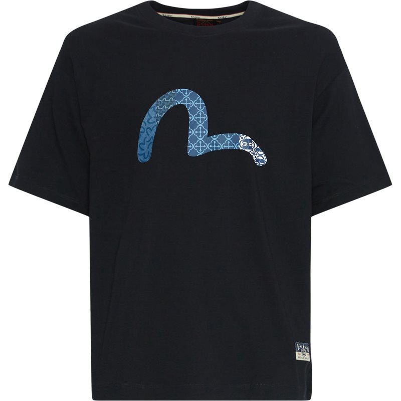 Se Evisu - Seagull Print T-shirt hos Kaufmann.dk