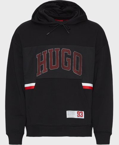 HUGO Sweatshirts 50510166 DANODY Sort