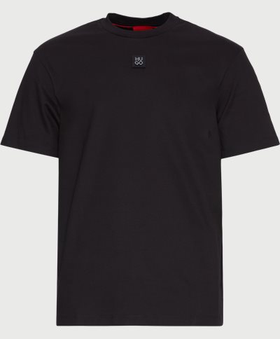 HUGO T-shirts 50505201 DALILE Sort
