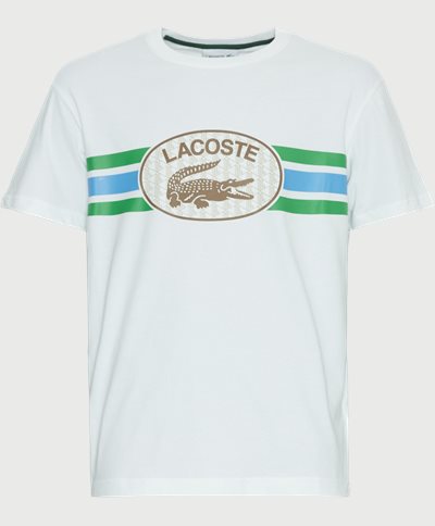 Lacoste T-shirts TH1415 Hvid