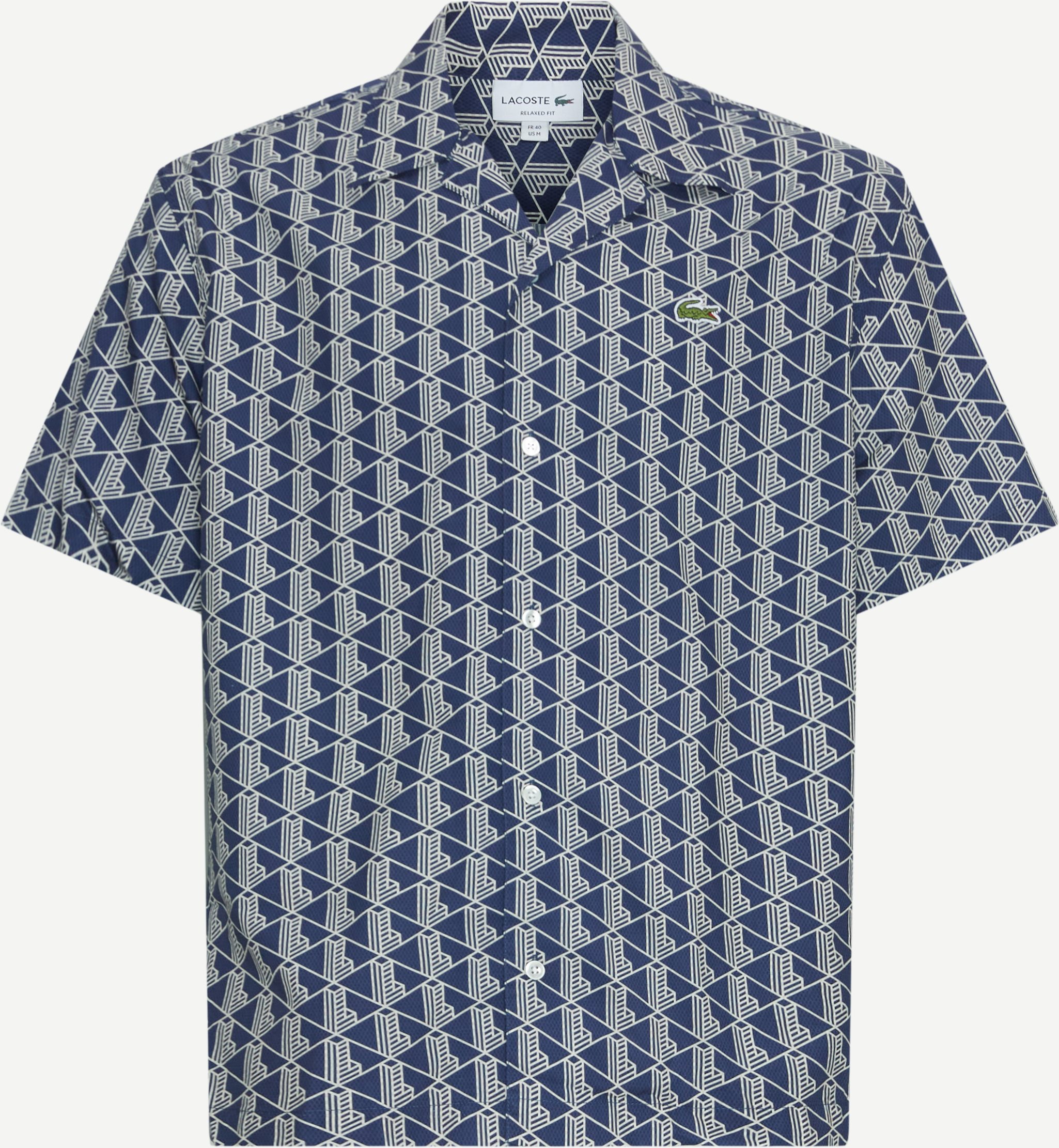 Lacoste Kortärmade skjortor CH8792 Blå