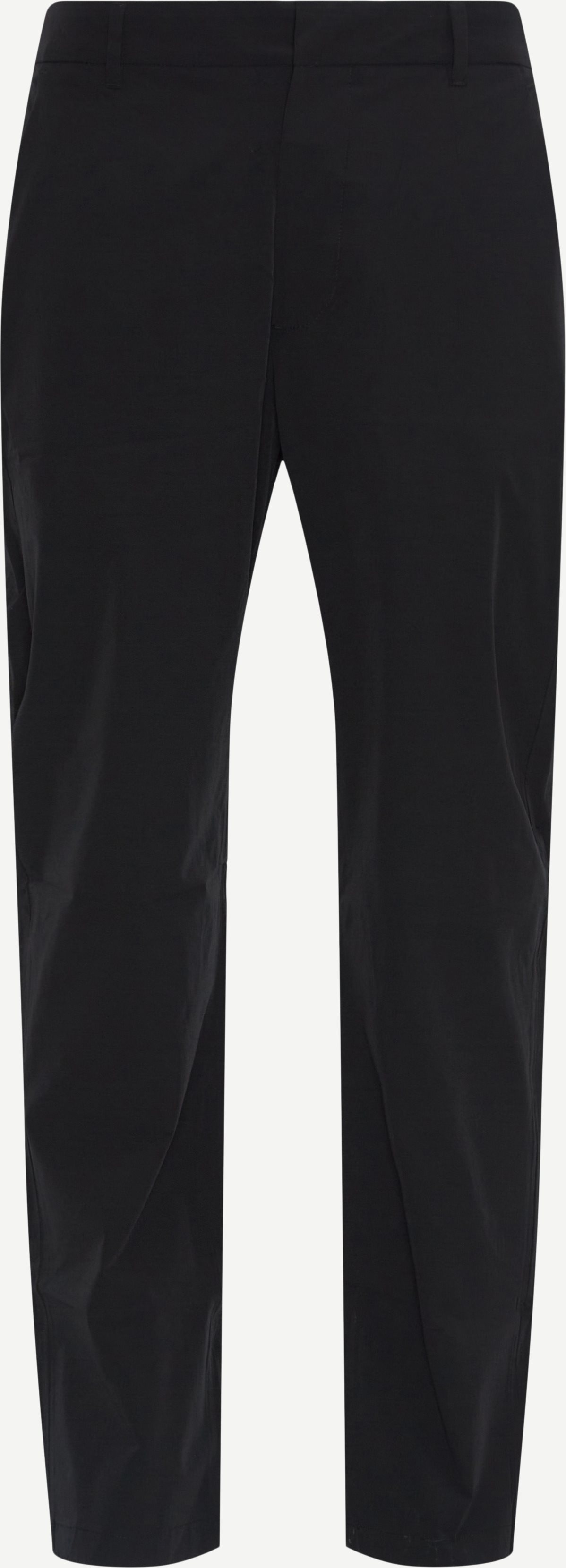Norse Projects Trousers AAREN TRAVEL LIGHT N25-0371 Black