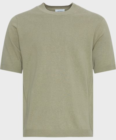 Norse Projects T-shirts RHYS COTTON LINNEN T-SHIRT N45-0600 Armé