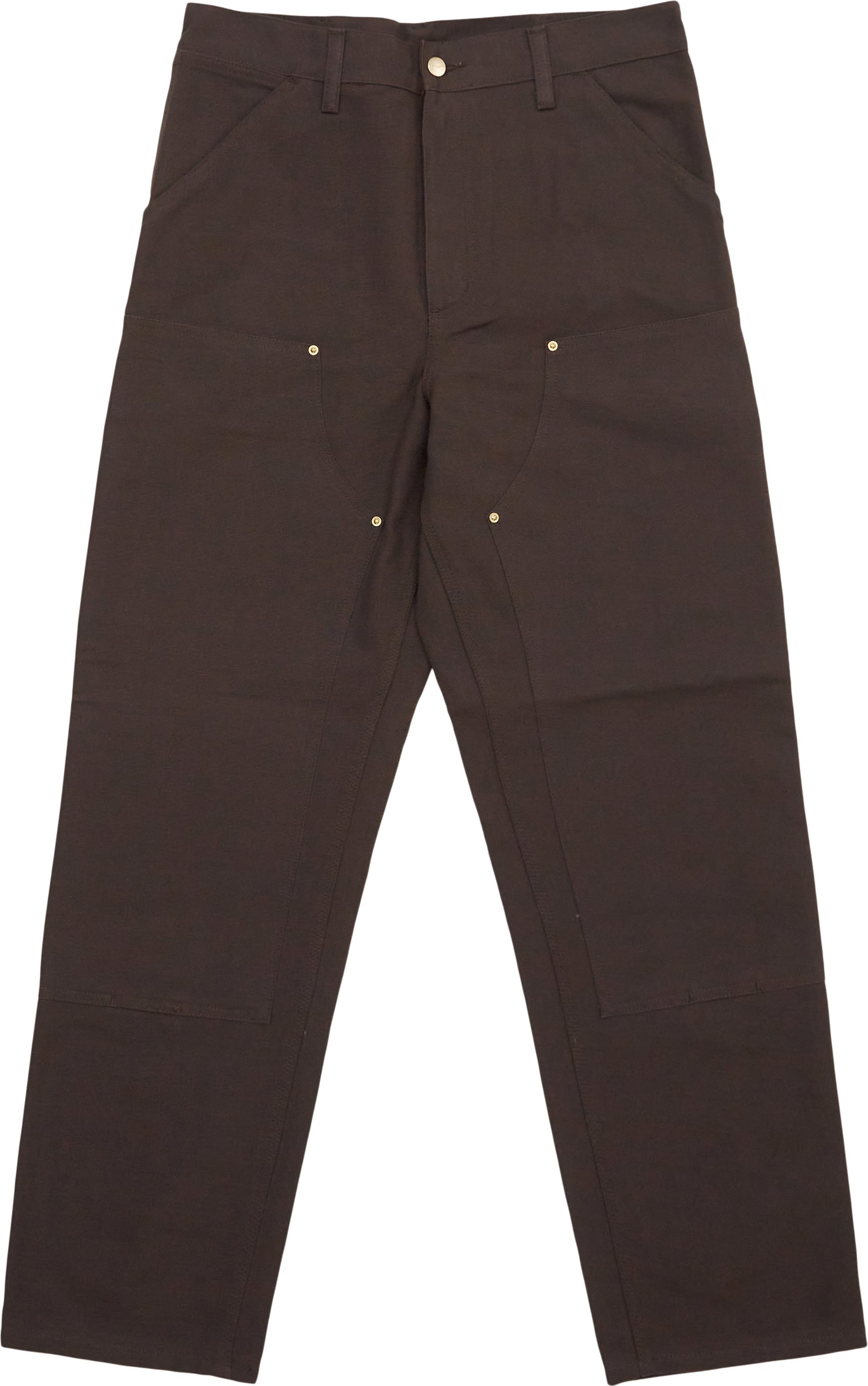 Carhartt WIP Trousers DOUBLE KNEE I031501.4701 Brown