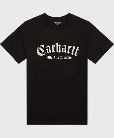 Carhartt WIP T-shirts S/S ONYX T-SHIRT I032875 Sort