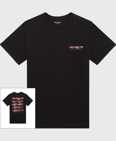 Carhartt WIP T-shirts S/S INK BLEED T-SHIRT I032878 Sort
