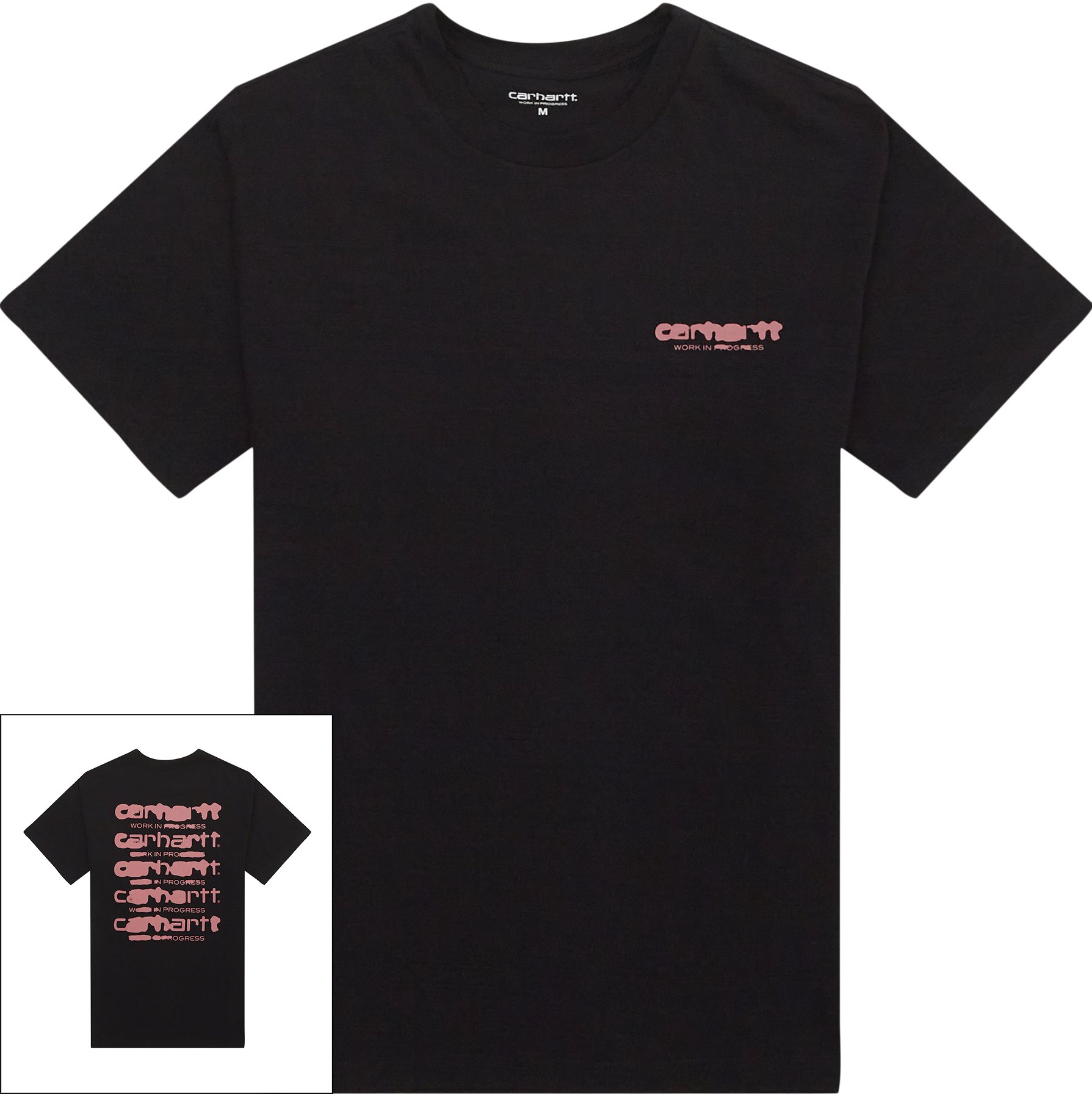 Carhartt WIP T-shirts S/S INK BLEED T-SHIRT I032878 Svart