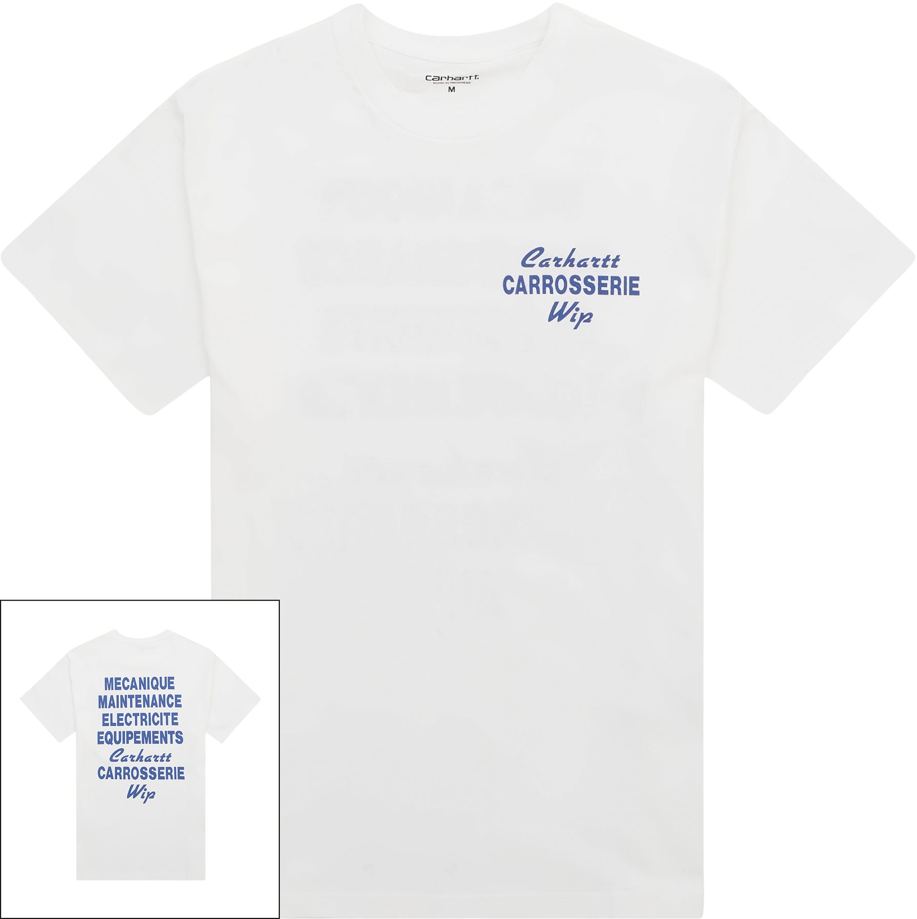 Carhartt WIP T-shirts S/S MECHANICS T-SHIRT I032880 Hvid