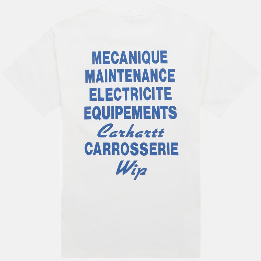 Carhartt WIP T-shirts S/S MECHANICS T-SHIRT I032880 WHITE