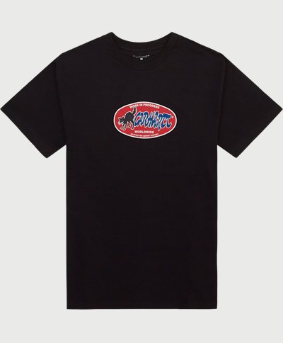 Carhartt WIP T-shirts S/S CAT STICKER T-SHIRT I032886 Black