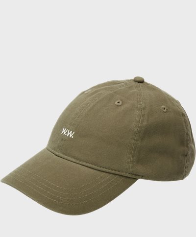 WOOD WOOD Caps LOW PROFILE TWILL CAP Army