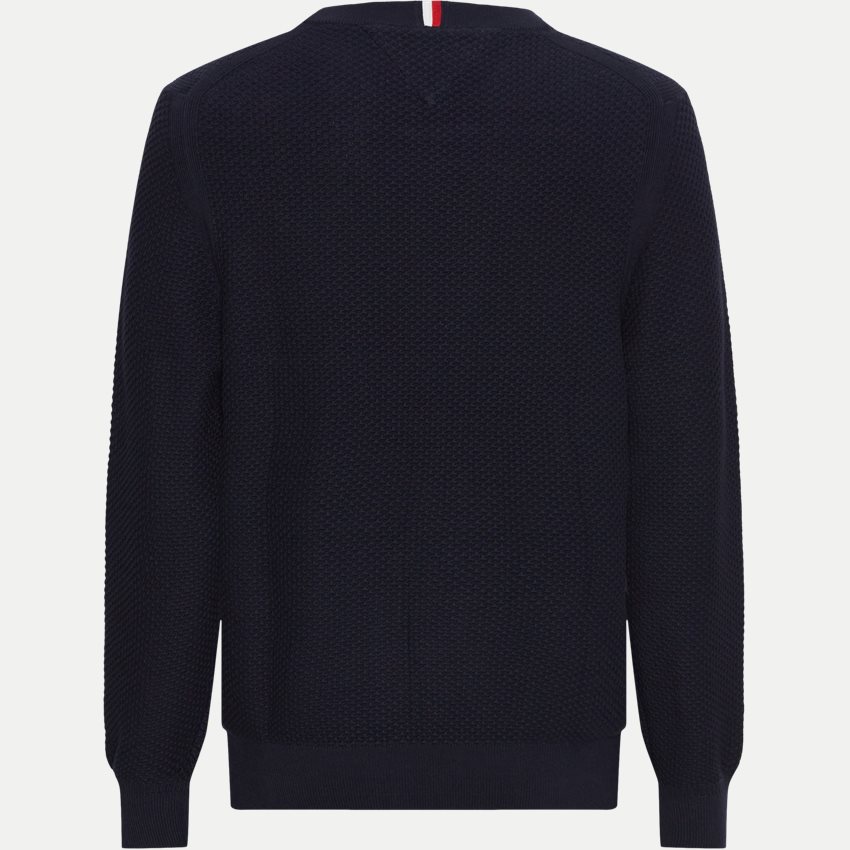 Tommy Hilfiger Knitwear 34692 OVAL STRUCTURE CREW NECK NAVY