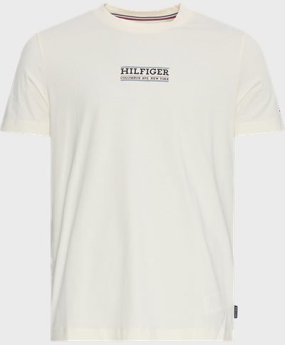Tommy Hilfiger T-shirts 34387 SMALL HILFIGER TEE Sand