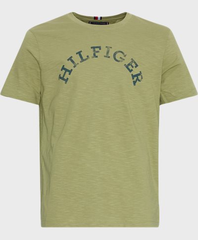Tommy Hilfiger T-shirts 34432 HILFIGER ARCHED TEE Armé