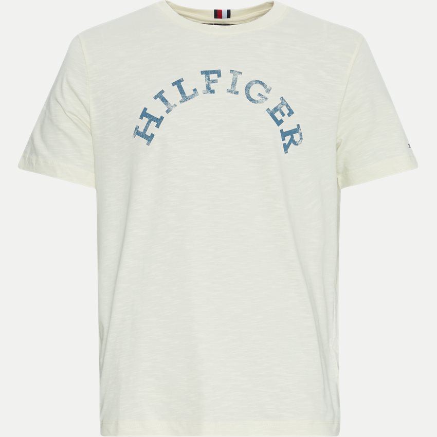 Tommy Hilfiger T-shirts 34432 HILFIGER ARCHED TEE SAND