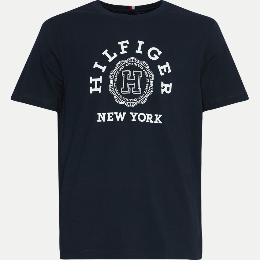Tommy Hilfiger T-shirts 34437 HILFIGER COIN TEE NAVY