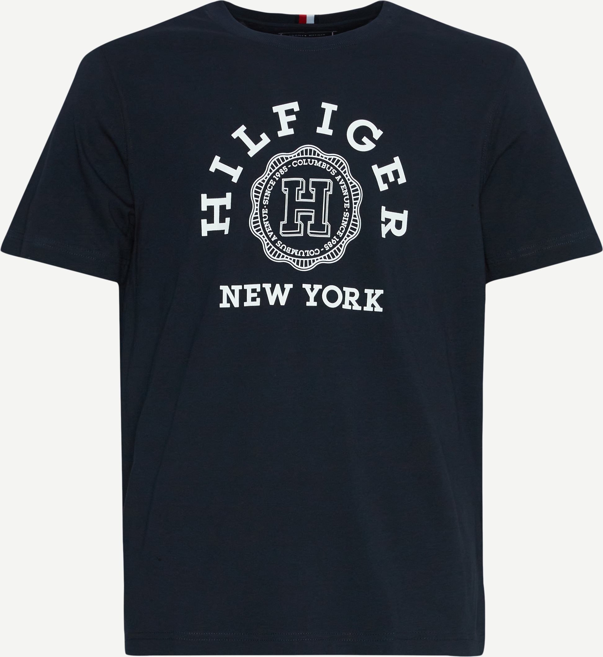 Tommy Hilfiger T-shirts 34437 HILFIGER COIN TEE Blue